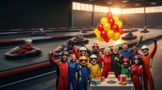 Organiser un anniversaire en karting
